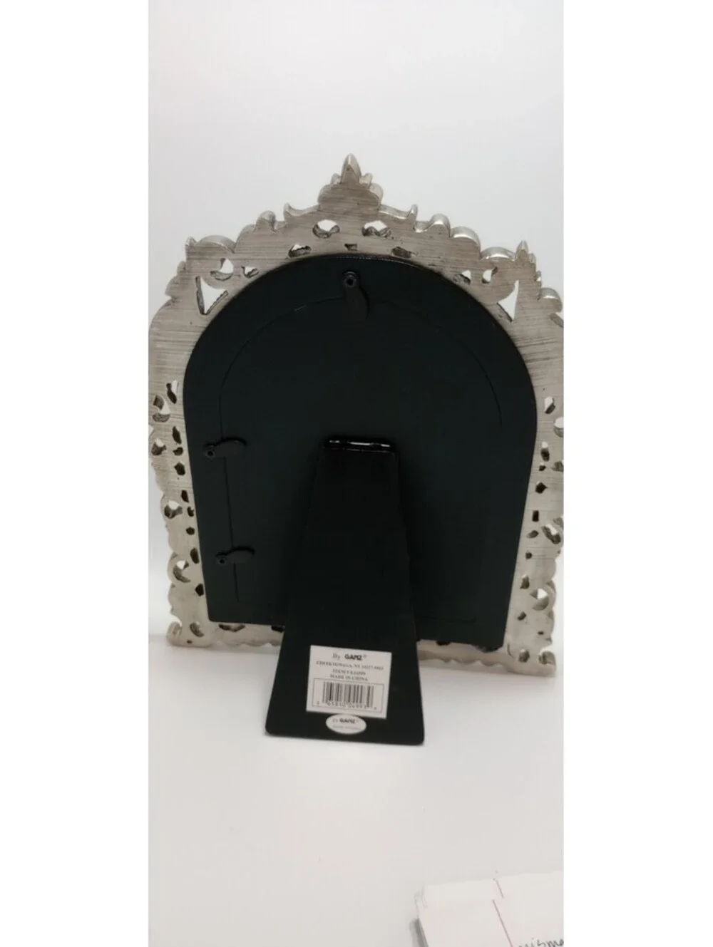 Treasured Moments Photo Picture Frame Cathedral 5 X 7 Silver Wood Composite